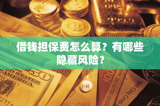 武汉借钱担保费怎么算？有哪些隐藏风险？