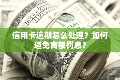 武汉信用卡逾期怎么处理？如何避免高额罚息？