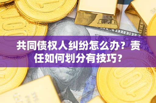 武汉共同债权人纠纷怎么办？责任如何划分有技巧？