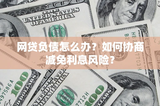 武汉网贷负债怎么办？如何协商减免利息风险？