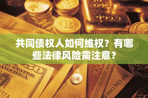 武汉共同债权人如何维权？有哪些法律风险需注意？