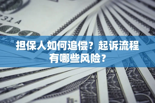 武汉担保人如何追偿？起诉流程有哪些风险？