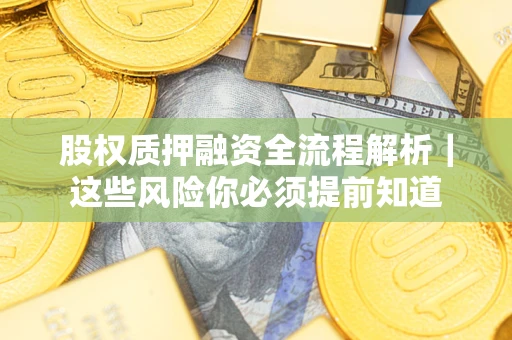 武汉股权质押融资全流程解析｜这些风险你必须提前知道