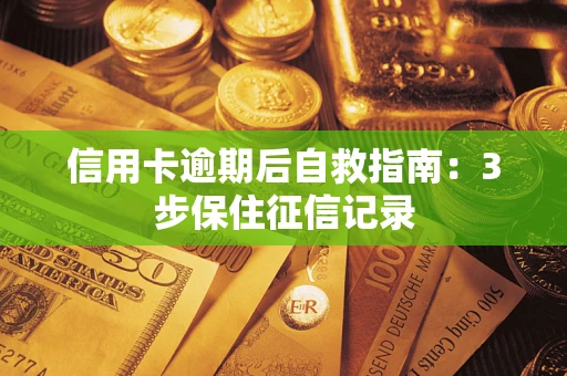 武汉信用卡逾期后自救指南：3步保住征信记录