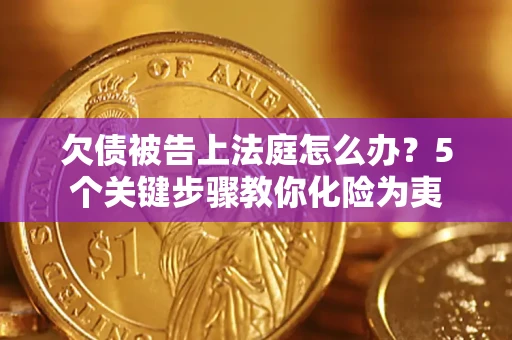 武汉欠债被告上法庭怎么办？5个关键步骤教你化险为夷