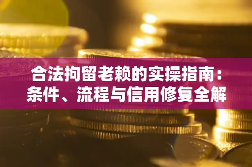 武汉合法拘留老赖的实操指南:条件、流程与信用修复全解析 武汉合法拘留老赖的实操指南:条件、流程与信用修复全解析