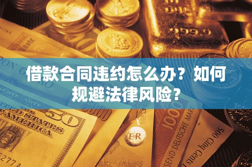 武汉借款合同违约怎么办？如何规避法律风险？